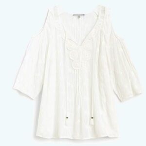 Daniel Rainn Maurey Cold Shoulder top.